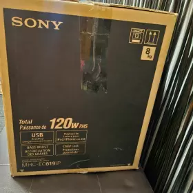 Mhc-ec619ip Sony Mhc-ec70 Mini Hifi Component Stereo Mp3 Iphone System Blue Nib Sealed #2