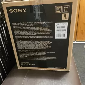 Mhc-ec619ip Sony Mhc-ec70 Mini Hifi Component Stereo Mp3 Iphone System Blue Nib Sealed #3