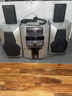 Mhc-f150 Sony Component System 50 1 Cd Changer With Remote And Antennas