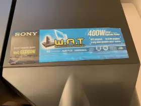 Mhc-gsx100w Sony Local Pick Up Only 60 Cd Disc Changer 400w Stereo System #3