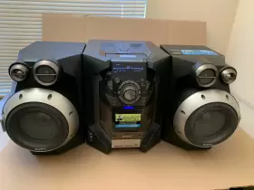 Mhc-gsx100w Sony Local Pick Up Only 60 Cd Disc Changer 400w Stereo System