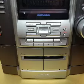 Mhc-gx20 Sony Stereo 3-disc Cd Changer Dual Tape Player Gamers Hook Up Xbox -see Video #3