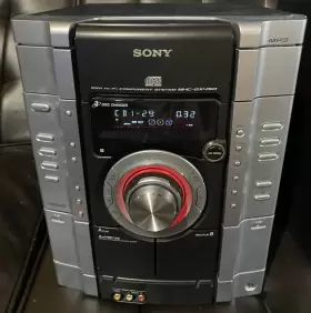 Mhc-gx450 Sony Hi-fi Component System With Subwoofer 3-cd Changer Tested #3