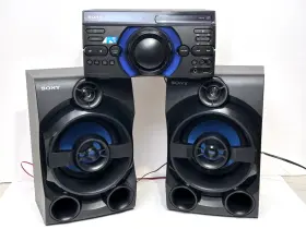 Mhc-m20 Sony Home Audio System Mega Bass Bluetooth Mic Usb 2 Speakers