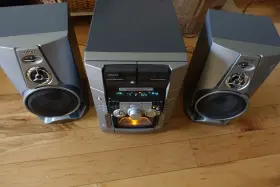 Mhc-m500av Sony 50 1 Cd Changer Tape Am Fm Stereo System With 2 Speaker And Remote
