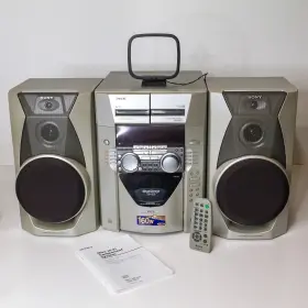 Mhc-mc1 Sony Mini Hi-fi Stereo 50 1 Cd Am/fm With Remote Cassette Not Working