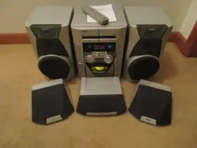 Mhc-mc3av Sony Complete Stereo System 50 1 Cd Changer Nice
