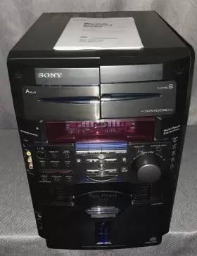 Hcd-mg310av Sony Mhc-mg310av 60 Cd Compact Disc Receiver Main Unit Please Read