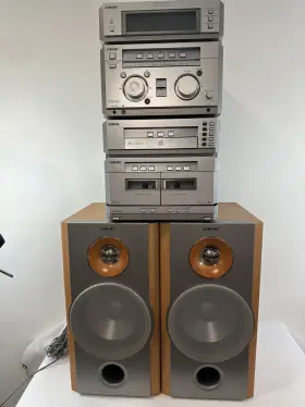 Mhc-nx3av Sony Vintage Bookshelf Hi-fi Stereo System For Repair Read Description