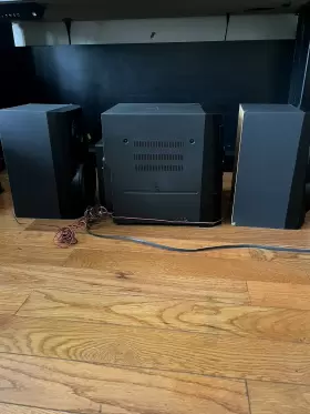 Mhc-rg20 Sony Hcd Hifi System 3 Cd Dual Tape Am/fm Stereo 2 Speakers Works #3