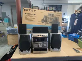 Mhc-rxd7av Sony Mini Hi-fi Component System Not Working For Parts Read Descript
