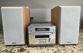 Cmt-rb5 Sony Ss-crb5 Micro Hi-fi Mini Component System With Speakers Tested Vtg No Remote