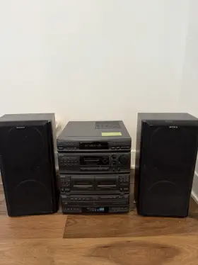 Lbt-a495 Sony Ss-d390 Vintage Stereo System And Speakers