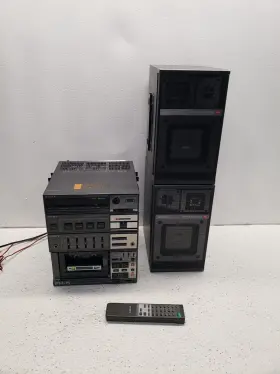 St-58 Sony Fh-5 Rare 1985 Compact High Density Component System Portable-read
