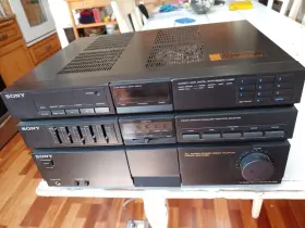 Str-s355 Sony Vintage 1990s Compact Stereo Am/fm Tested Need Work On Display Screen