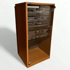 Su-s5210 Sony Audio Rack W Amplifier Cd Player Tuner And Tape Deck-stereo Sound System #2