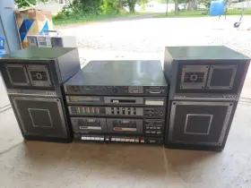 Ss-v700 Sony Xo-700w Vintage Hifi System With Speakers