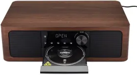 Cd25 Soundbeast Stereo Shelf System Cd Player Bluetooth Fm Radio Usb Playback Aux #3