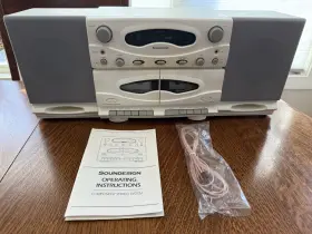5806-06 Soundesign Mini Component System Radio/cassette Player New Open Box