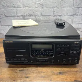 6675aba Soundesign Vintage Cd Cassette Radio Stereo System Model