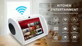 Nc820 Sungale 884945002332 Netchef Series Kitchen Entertainment System Wi-fi Online Recipes