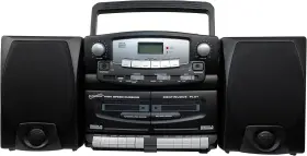 Supersonic 639131221260 Black Edition Vintage Bluetooth Stereo System Home Music Audio #2
