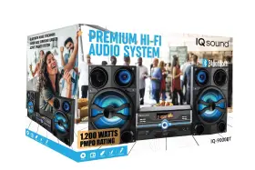 Iq-9000bt Supersonic 639131290006 Iq Sound Premium 160w Hi-fi Audio System With Bluetooth Dvd/cd/mp3 #3