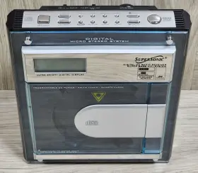 Sc-1926 Supersonic Micro Hi-fi Cd Radio System No Remote/speakers - Tested #2