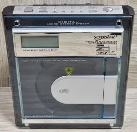 Sc-1926 Supersonic Micro Hi-fi Cd Radio System No Remote/speakers - Tested