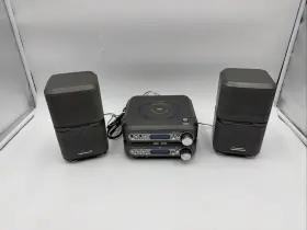 Sylvania Srcd1079bt Srcd633 Cd Micro System Tested Working