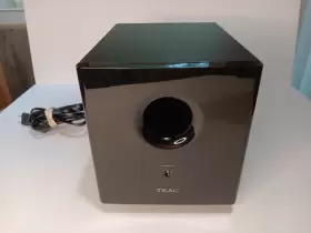 Cd-x60i Teac Micro Hi-fi System Independent Powered Subwoofer Black
