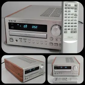 Cr-h220 Teac Cd Receiver Original Remote - Tested Working / See Details