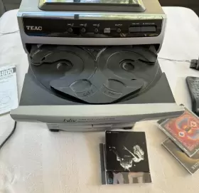 Dc-d4800 Teac Digital Compact Hi-fi System Duel Cassette Radio 3 Disc Cp Player #3