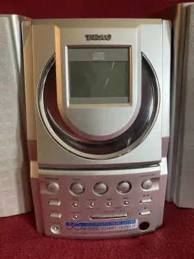 Ex-m3 Teac Cd/cassette Micro System With Speakers Remote Works Read Description #2