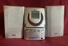 Ex-m3 Teac Cd/cassette Micro System With Speakers Remote Works Read Description