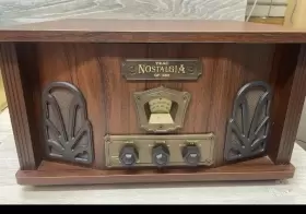 Gf-180 Teac Nostalgia Am/fm Stereo Music System Record Player Tested And Works
