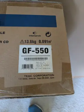 Teac Gf550 Tea Stereo Audio System Nib