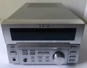 Mc-d77 Teac Cd Player/tuner/amplifier System Tested And Working See Video #2
