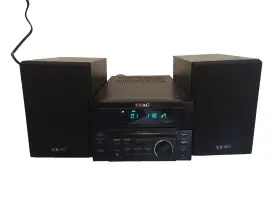 Mc-d85 Teac Cd Player Am/fm Tuner Amplifier 1bit Dac Eeps With Speakers