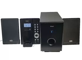 Mc-dx50i Teac Bookshelf Stereo Cd Radio Ipod Dock Subwoofer Nxt Speakers