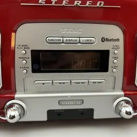 Sl-d930 Teac Bluetooth Sound System Cd Am/fw Audio Player Red Vintage Modern #2