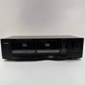W-355 Teac Stereo Double Cassette Deck Audio Equipment