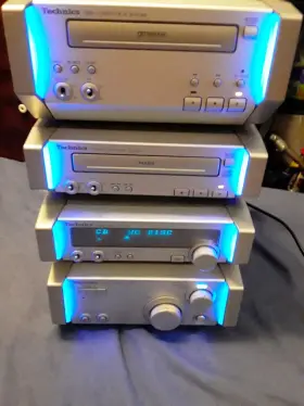 Sc-hd505 Technics Mini System Fm Cd Tape Complete Read Description