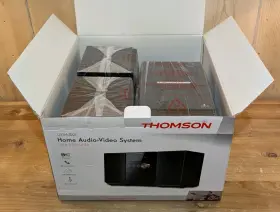 Jd09 Thomson 60w Hifi Shelf Stereo System Cd Player Wireless Bluetooth Audio Stream