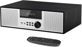 Tb-816b Tiamboy Tb816b Nostalgic Micro Shelf System 40w Rms With Cd Player Black