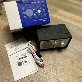 Tivoli Audio 815097013914 Model One Am/fm Radio With Internal Bluetooth Speaker Inch Tested Working