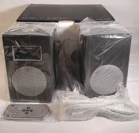 Tivoli M10cad Model 10 Stereo Am Fm Clock Radio And Speaker New Open Box With Remote