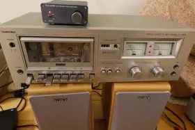 Pc-x10m Toshiba X10m Vintage Stereo Cassette Deck Tape Player Recorder #2
