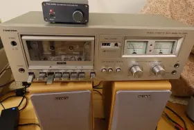 Pc-x10m Toshiba X10m Vintage Stereo Cassette Deck Tape Player Recorder