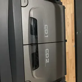 Cd217 Venturer Twin Compact Disc Stereo Boombox With Cassette And Am/fm Model #3